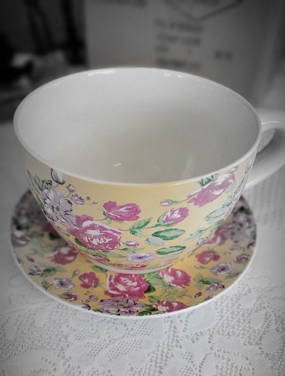 Whimsical, Oversized Teacup - Planter #630 Of 744