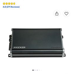 Kicker Comp R Duel Speakers, CX1200 W Amp