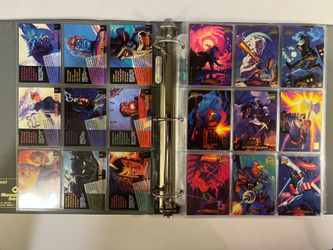 1994 Marvel Masterpieces Full Base Set, Signature 28-140, Captain America Promo
