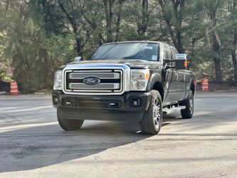 2014 Ford F250 Super Duty Crew Cab Platinum Pickup 4D 6 3/4 ft