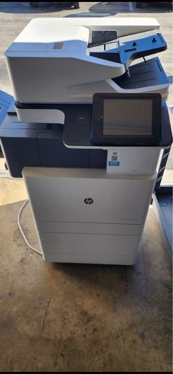 HP Color Laserjet Flow Printer Copier E87660
