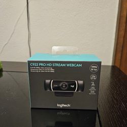 Logitech C922 Pro HD Stream Webcam, Tripod included!