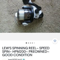 Lew's HPM 200 Spinning Reel