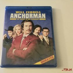 Anchorman (Unrated) Sealed Blu-ray