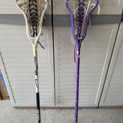 Nike And Under Armour Lacrosse Sticks