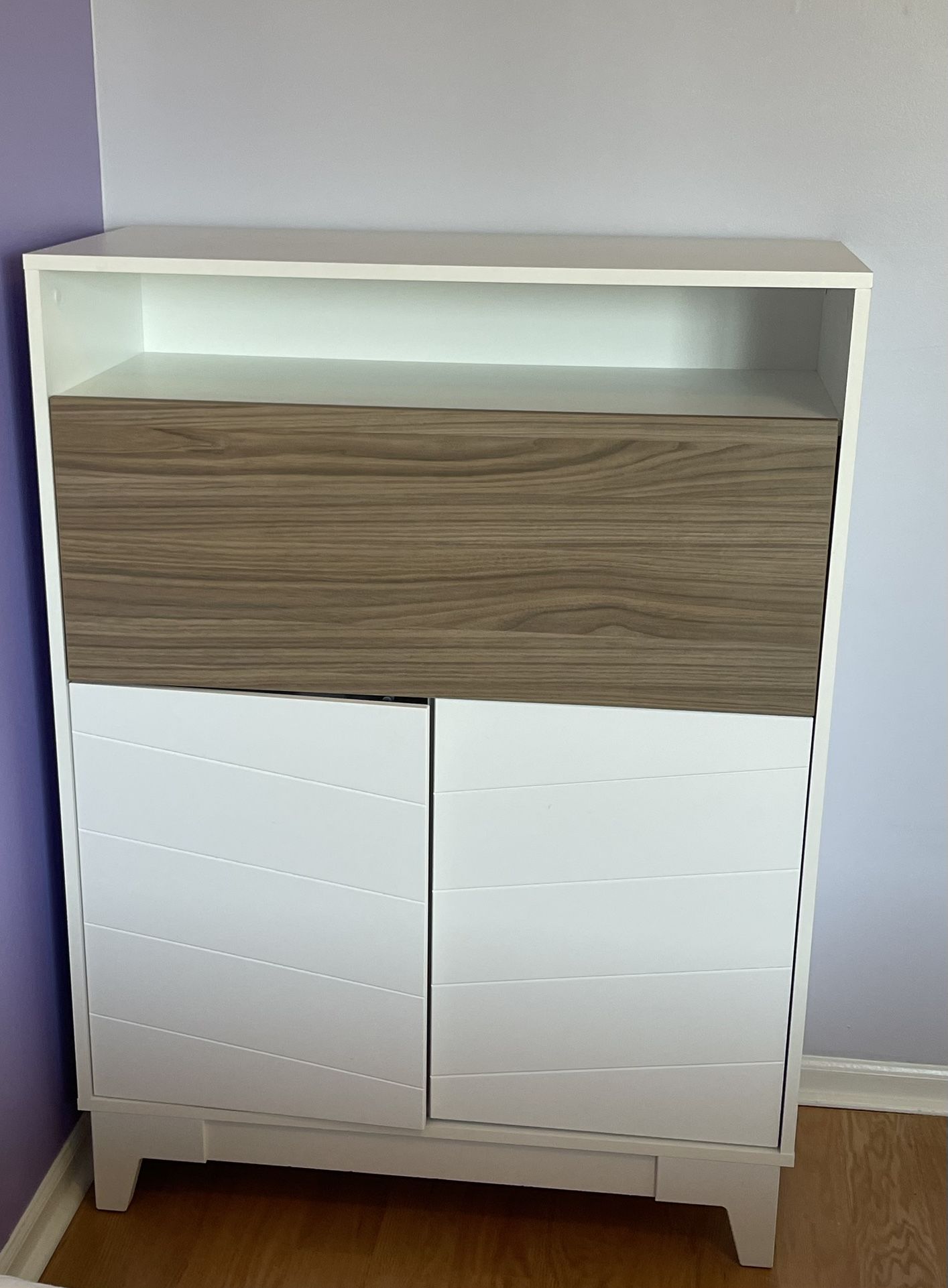 Moving sale - Book shelf desk cabinet Secretary convertible Desk 36x16x48