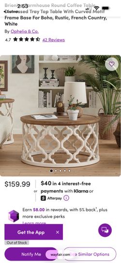 Coffee table