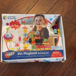 Learning Resources Gears! Gears! Gears! Pet Playland Building Set