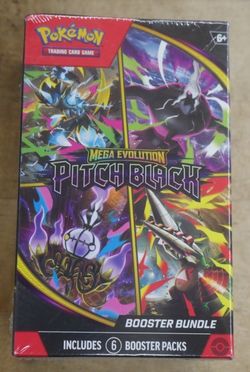 Pokemon TCG Mega Evolution Pitch Black Booster Bundle Sealed. F(contact info removed)2