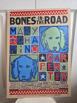 Mary Chapin Carpenter 1996 concert poster