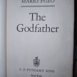 The Godfather 1969 First Edition Hardcover 