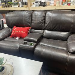 Loveseat With Cup Holders $399 