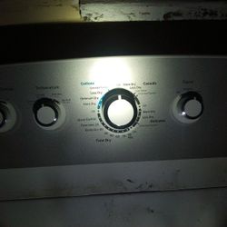 1 washer( Broke Lid Locked).   Electric Dryer.. 