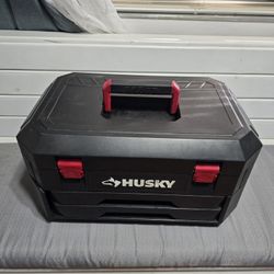 HUSKY TOOL BOX - NO TOOLS INCLUDED-