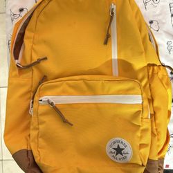 yellow converse backpack 