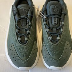 Adidas Youth US 5 Y Ozelia J Athletic Sneakers green/hunter 🔥NEW🔥