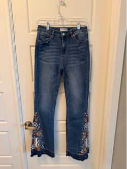 Mid rise jeans