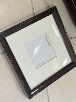 Crate and Barrel picture frames
