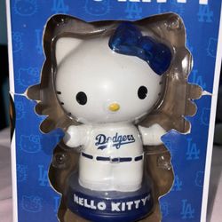 LA Dodgers Hello Kitty Bobblehead 