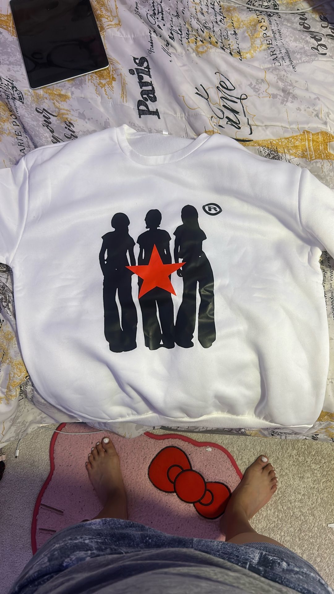 White sweater brand new never worn