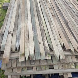 6 Foot Heavy Duty Pointed Wood Stakes - 200+ Available