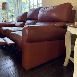 Beautiful Arizona Leather Couch