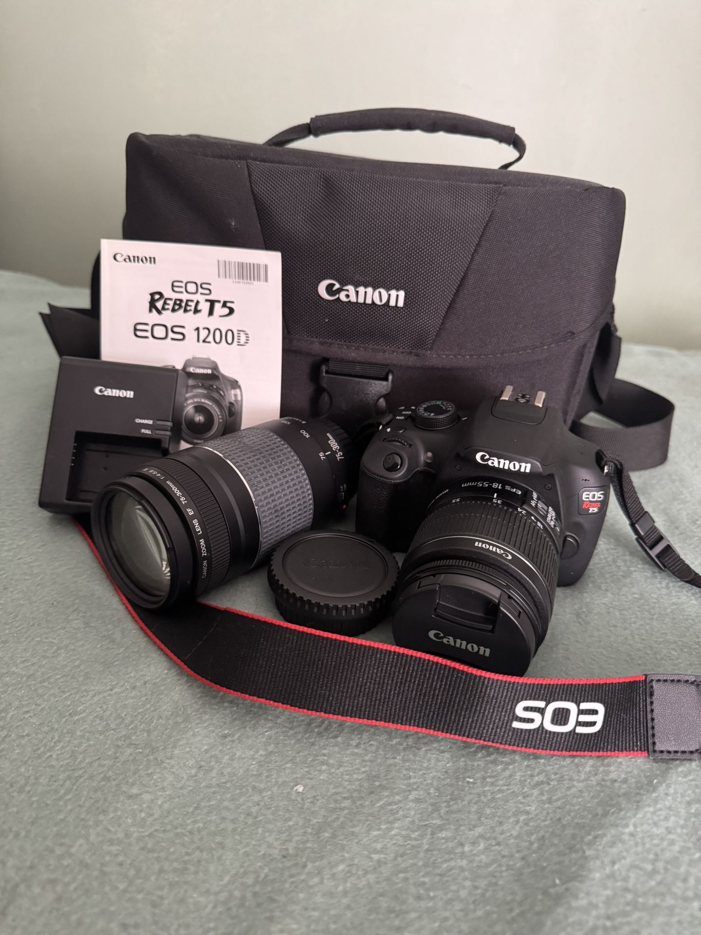 EOS Rebel T5 EOS 1200D Package 