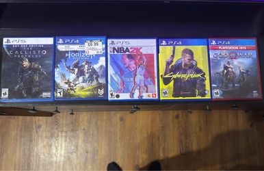 5 PS GAMES $30