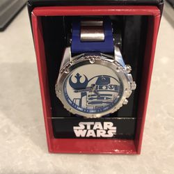 Accutime Disney Stars Wars R2D2 Wrist Watch RDD1310