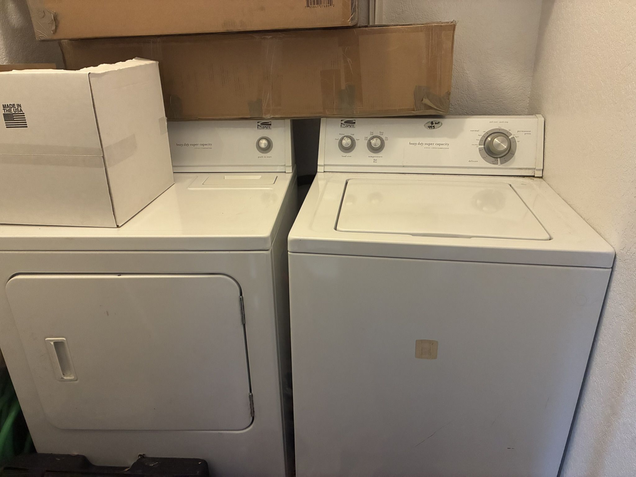 Whirlpool Washer and Dryer