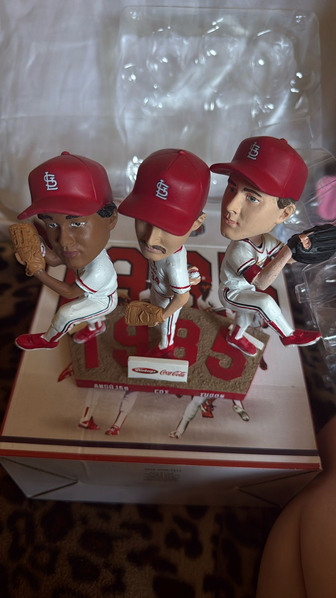 1985 St. Louis Cardinals Bobble Heads