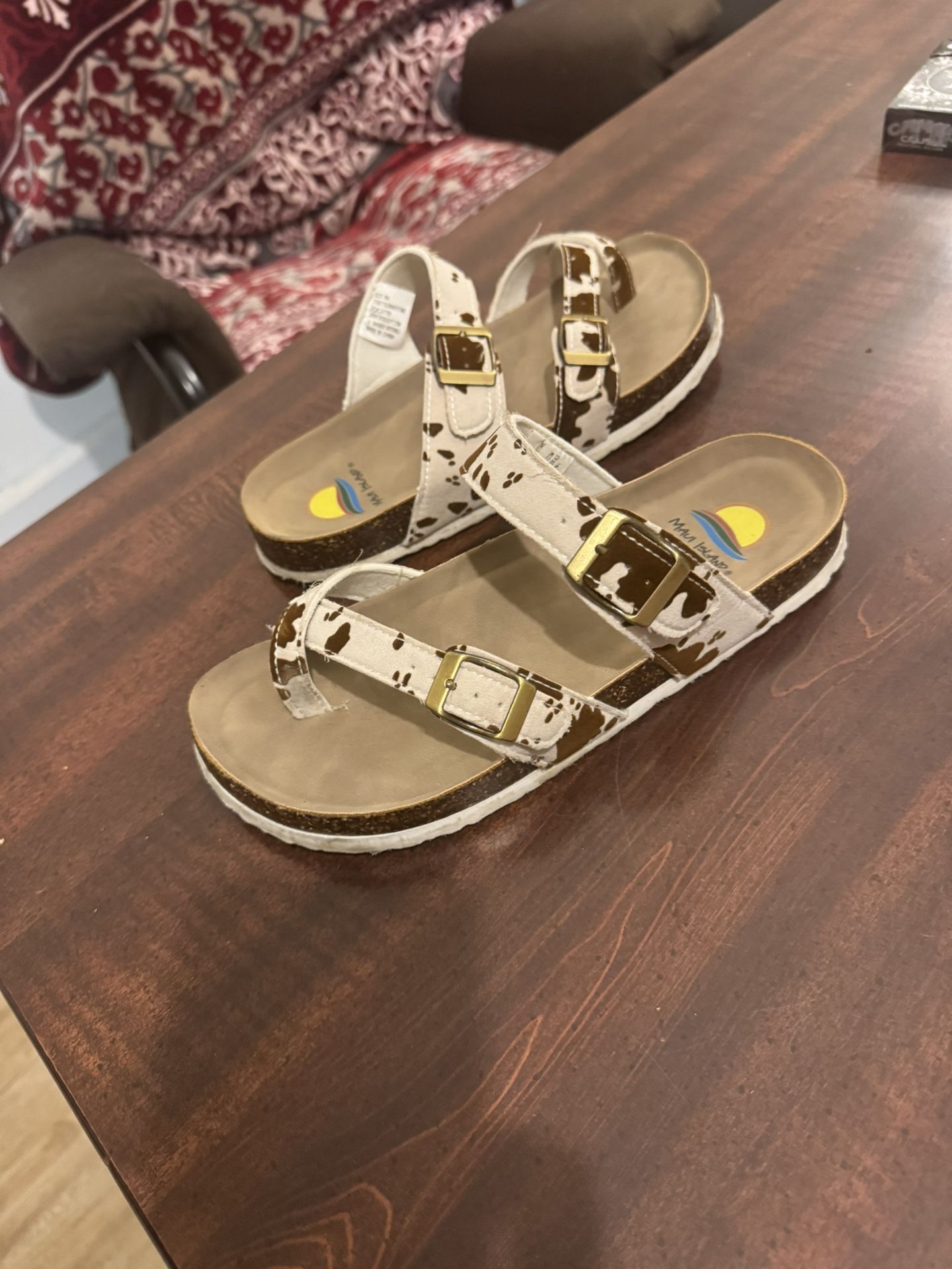 Cow print Sandals