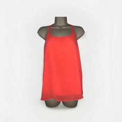 Large Bright Orange Tank Top 