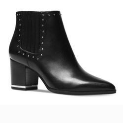 Michael Kors Gemma Leather Boot 7.5 NWOB