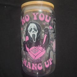 Ghost Face Glass