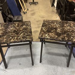 Ashley Furniture Paintsville - Bronze Finish Occasional Table Set - Side Tables - End Tables