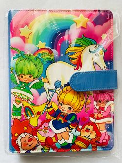 Rainbow Brite and other Faux Leather binders