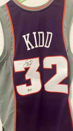 Phoenix suns Jason Kidd Mitchell and ness signed jersey