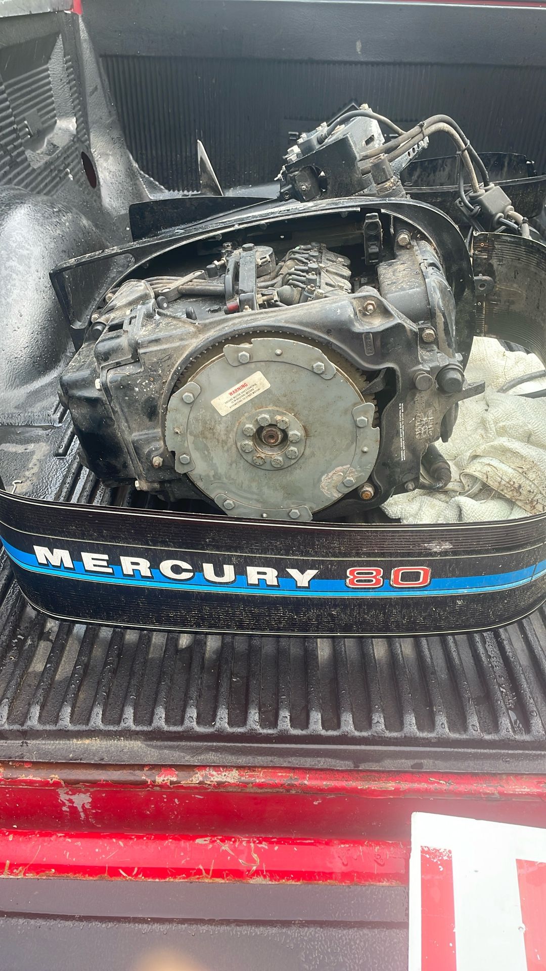 1984 80 Horse Mercury Boat Motor