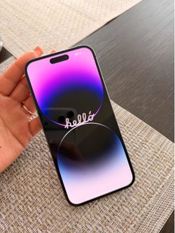 I phone 14 pro max 256 GB