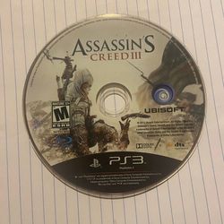 Assassins Creed 3 PS3 