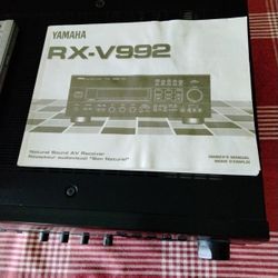 Yamaha RX-V992 Natural Sound AV Receiver Cinema Dolby + Remote