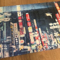 Tokyo Shinjuku Artwork Wall Canvas