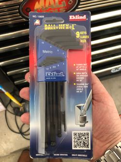 Eklind Allen Wrenches - Metric