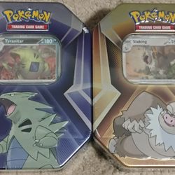 Pokemon 3 Pack Tins