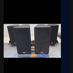 Professional DJ Equipment EAW KF300Z Red Label Original Drivers 3-way $450 Each.