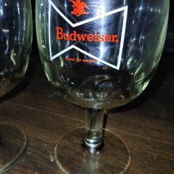 Budweiser Glasses 