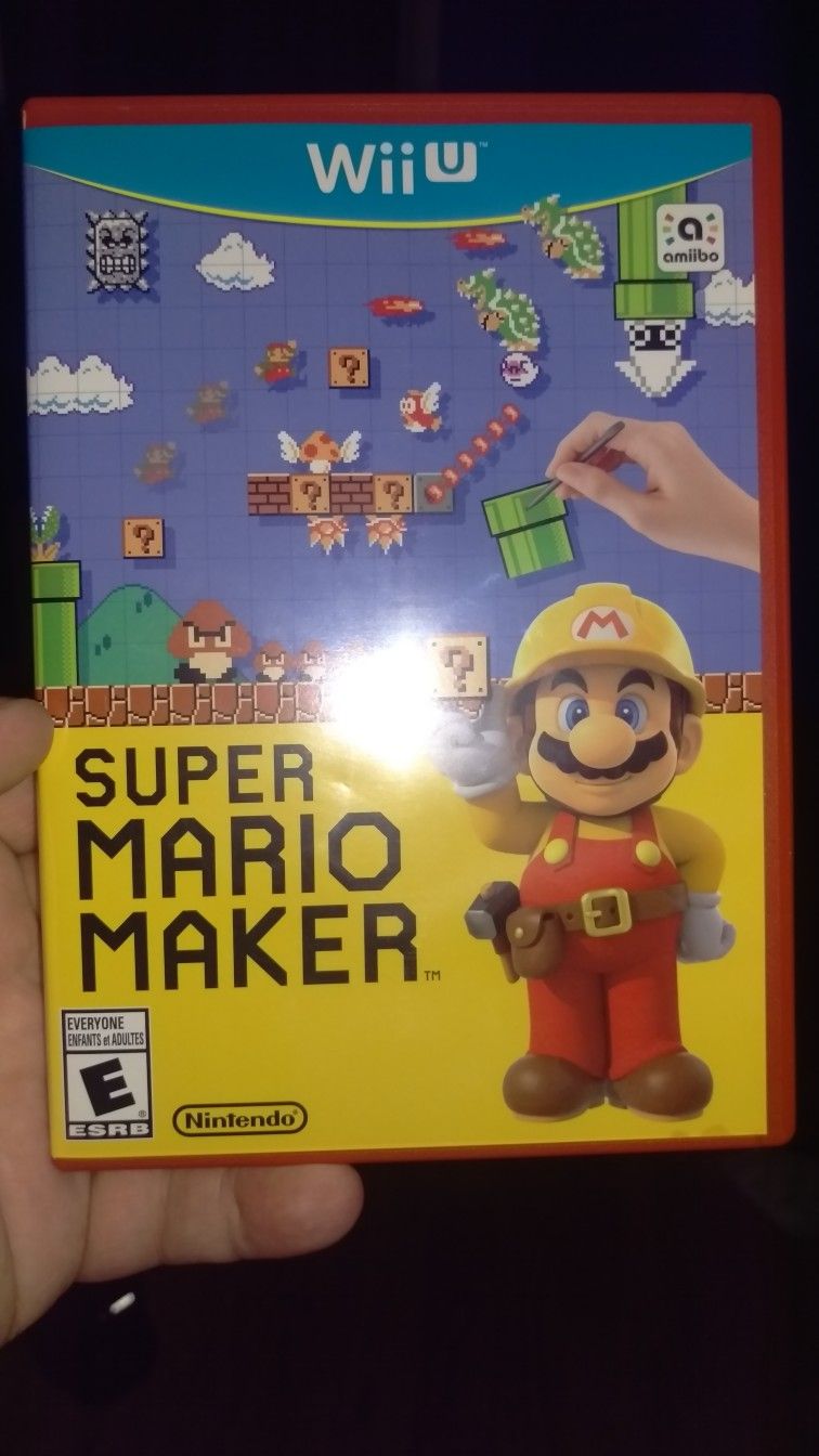 Super Mario Maker Nintendo Wii U
