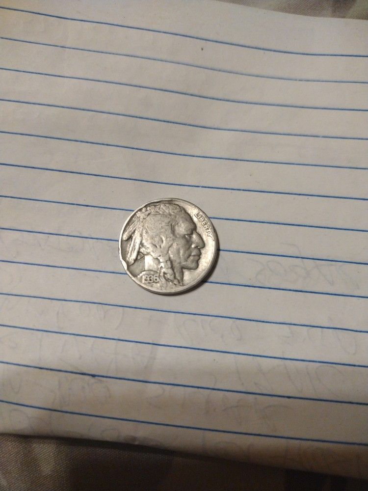 1936 Buffalo Nickel