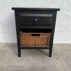 Black little side table
